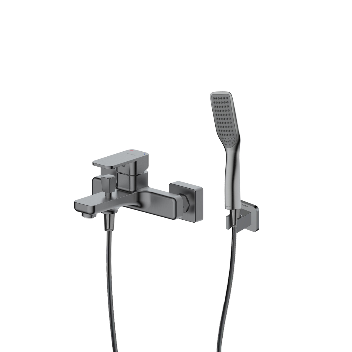 Súprava vaňová/sprchová batéria Oltens Hadsel 34006400, držiak na sprchu Oltens Hald 37403400, 37200400, 37111400