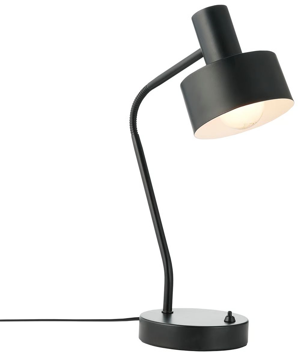 Nordlux Matis stolová lampa 1x15 W čierna 2412305003