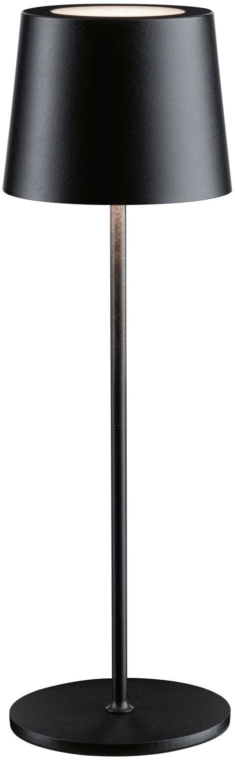 Paulmann Gilo stolová lampa 1x2.8 W čierna PL76996