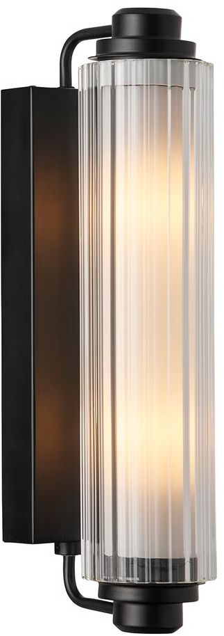 Nordlux Nimal nástenná lampa 2x25 W čierna 2310521003