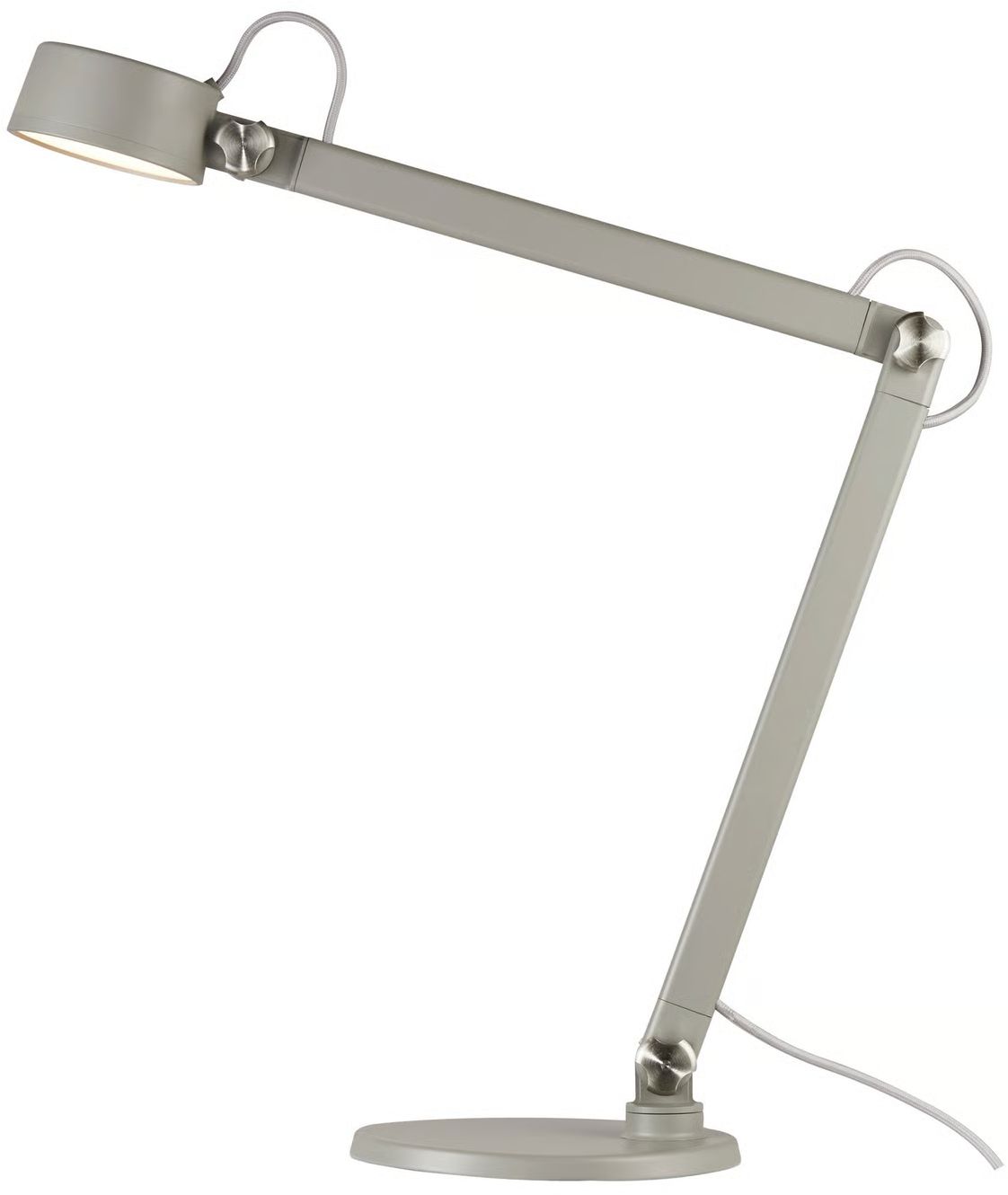 Nordlux Nobu stolová lampa 1x6 W sivá 2120405010
