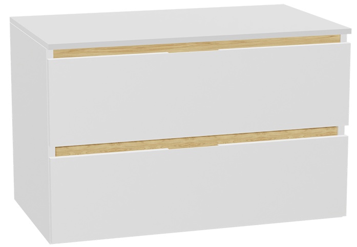 Súprava korpus skrinky Excellent Tuto 2.0 MLEX.2172.800.WHBL, doska na skrinku Excellent Tuto 2.0 MLEX.2111.800.WH, MLEX.2151.800.01.WH