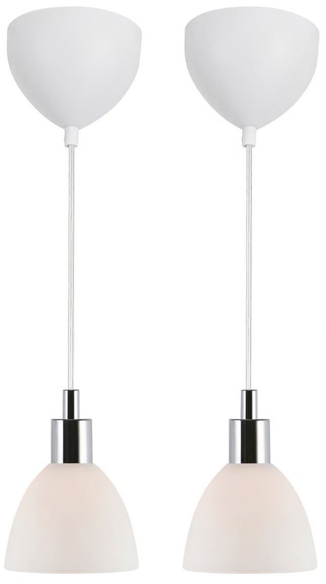 Nordlux Ray závesné svietidlo 2x40 W chrómová 63233033