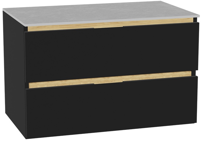 Súprava korpus skrinky Excellent Tuto 2.0 MLEX.2172.800.BKBL, doska na skrinku Excellent Tuto 2.0 MLEX.2116.800.SJ, MLEX.2151.800.01.BK