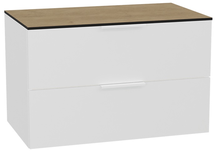 Súprava korpus skrinky Excellent Tuto 2.0 MLEX.2172.800.WHBL, doska na skrinku Excellent Tuto 2.0 MLEX.2116.800.BL, MLEX.2151.800.02.WH