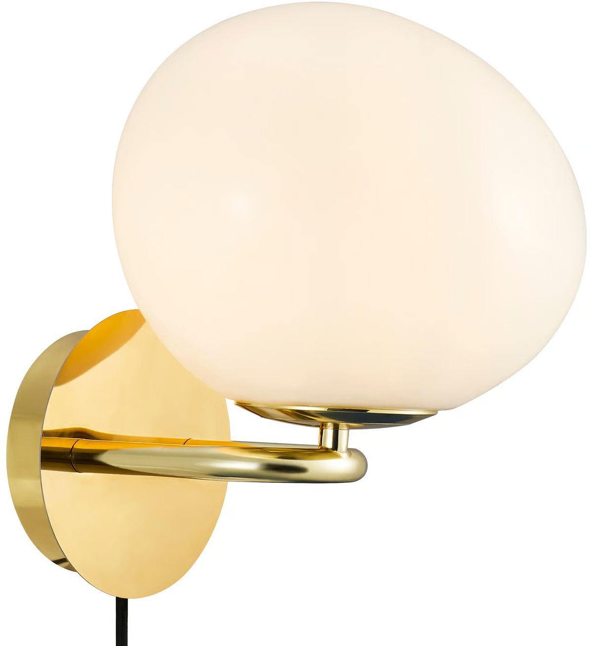 Nordlux Shapes nástenná lampa 1x25 W mosadzná 2320321035