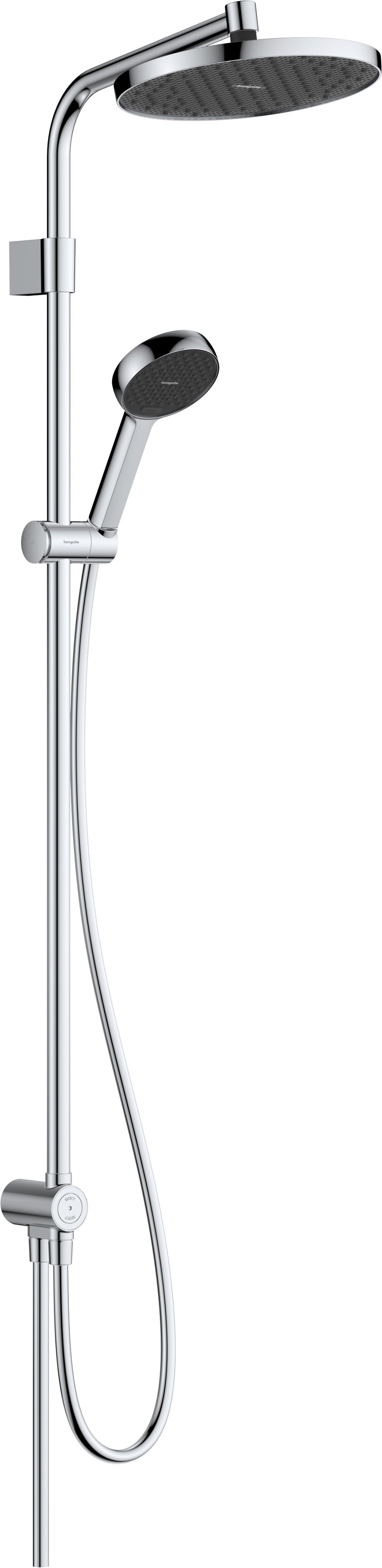 Hansgrohe Activera S sprchová súprava nástenná s dažďovou sprchou chrómová 28074000