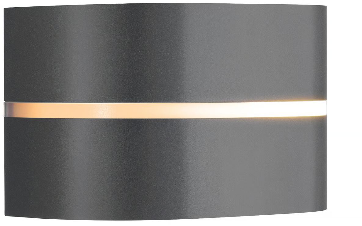 Nordlux Sibelis vonkajšie nástenné svietidlo 1x10 W antracitová 2418311050