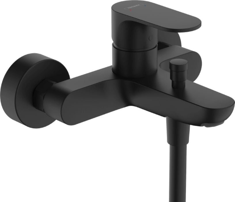 Hansgrohe Rebris S vaňová/sprchová batéria nástenná čierna 72443670