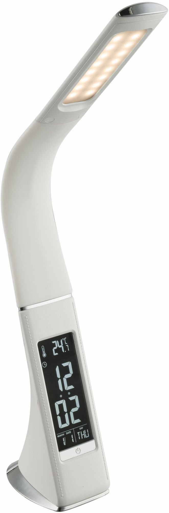 Globo Lighting Sophie stolová lampa 1x6.5 W biela-chróm 58333