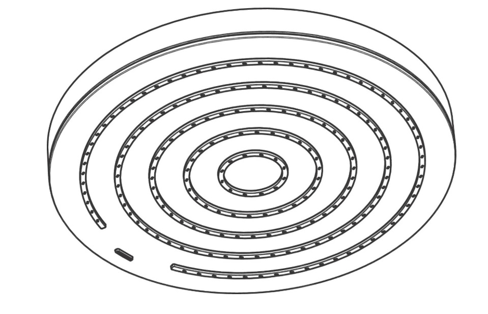 Hansgrohe Pulsify S horná/hlavová sprcha 94520140