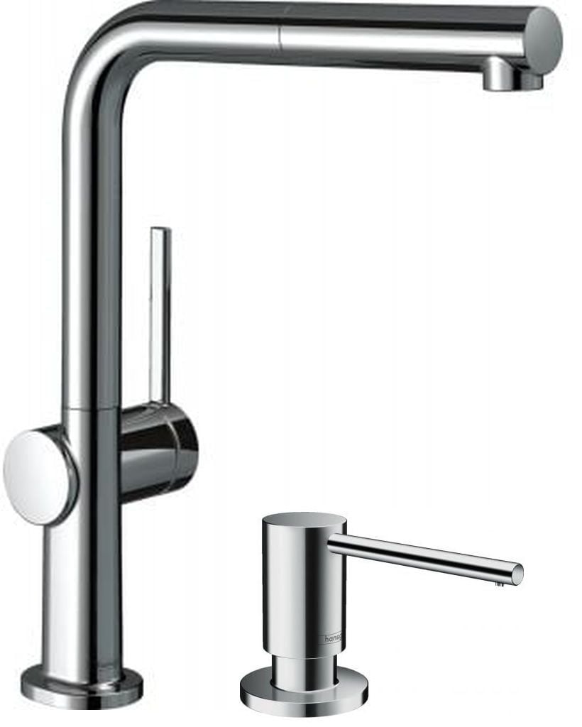 Súprava kuchynská batéria Hansgrohe Talis M54 72809000, dávkovač tekutín Hansgrohe 40438000