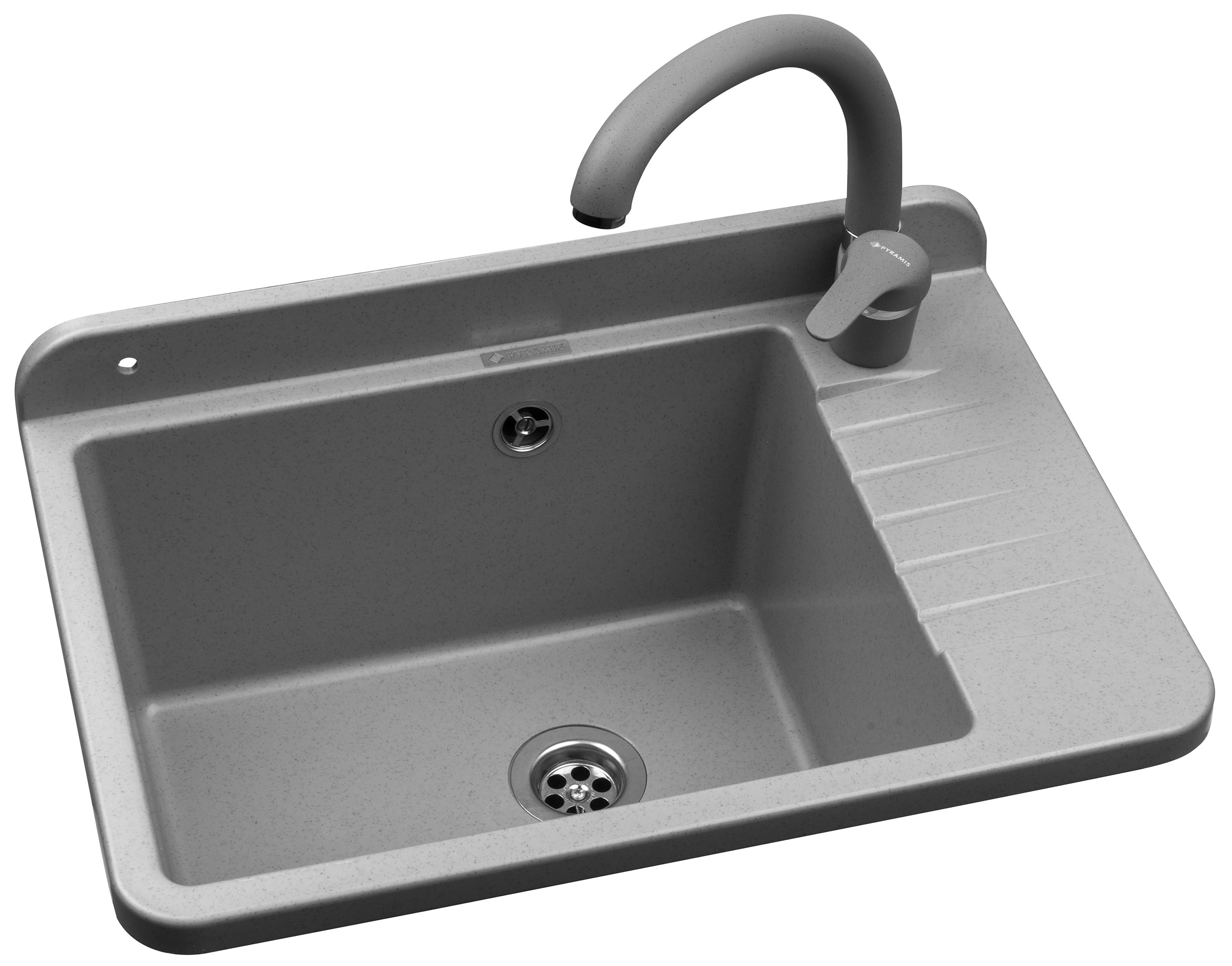 Pyramis Top záhradné umývadlo s kohútikom 50.5x34.5 cm plast 070179201 O