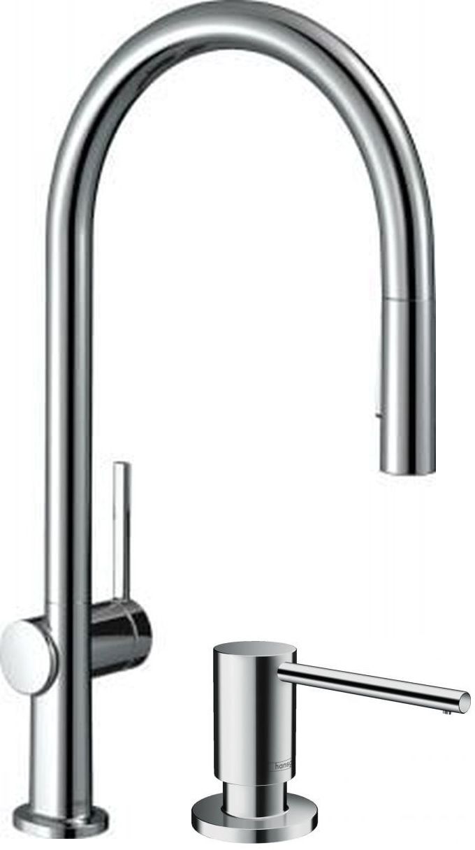 Súprava kuchynská batéria Hansgrohe Talis M54 72801000, dávkovač tekutín Hansgrohe 40438000