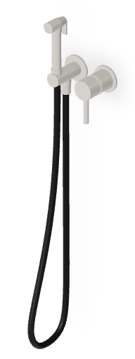 Zucchetti Pan S bidetová batéria so sprchovacou súpravou podomietková || ZPA417.J3