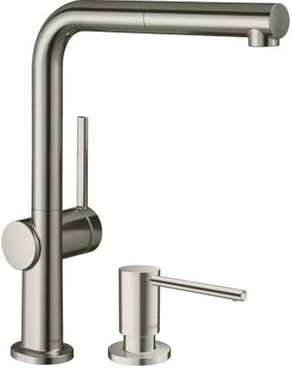 Súprava kuchynská batéria Hansgrohe Talis M54 72809800, dávkovač tekutín Hansgrohe A41 40438800