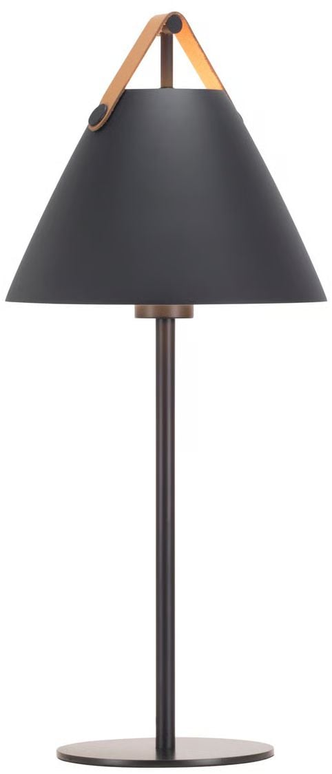 Nordlux Strap stolová lampa 1x40 W čierna 46205003