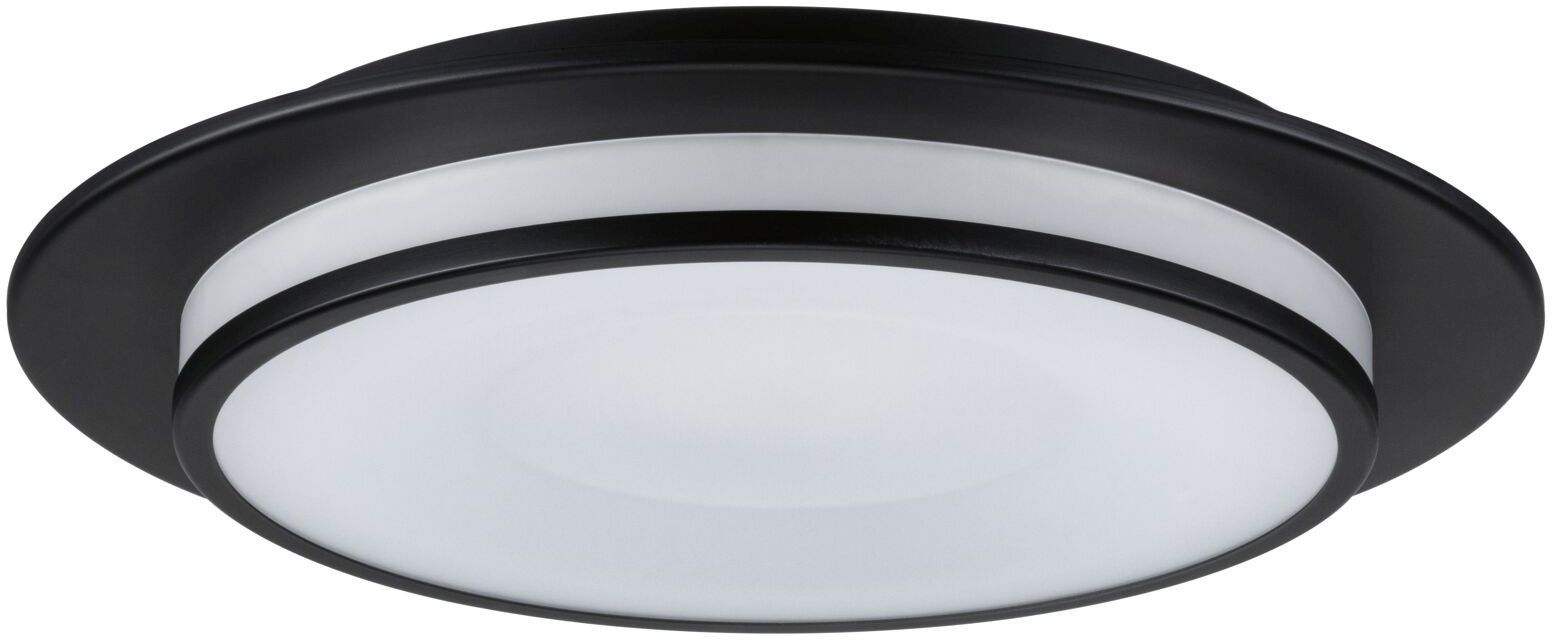 Paulmann Egron stropné svietidlo 1x16 W čierna PL96785
