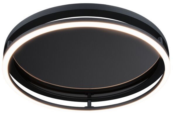 Paulmann Spaceglow stropné svietidlo 1x38 W čierna PL71056