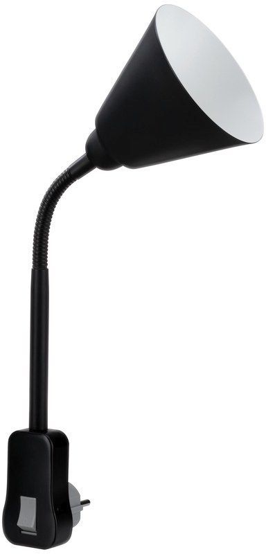 Paulmann Janus stolová lampa 1x20 W čierna PL95427