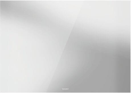 Duravit Light & Mirrors zrkadlo 100x70 cm odĺžnikový s osvetlením s vyhrievacou podložkou biela LM7827D00000000