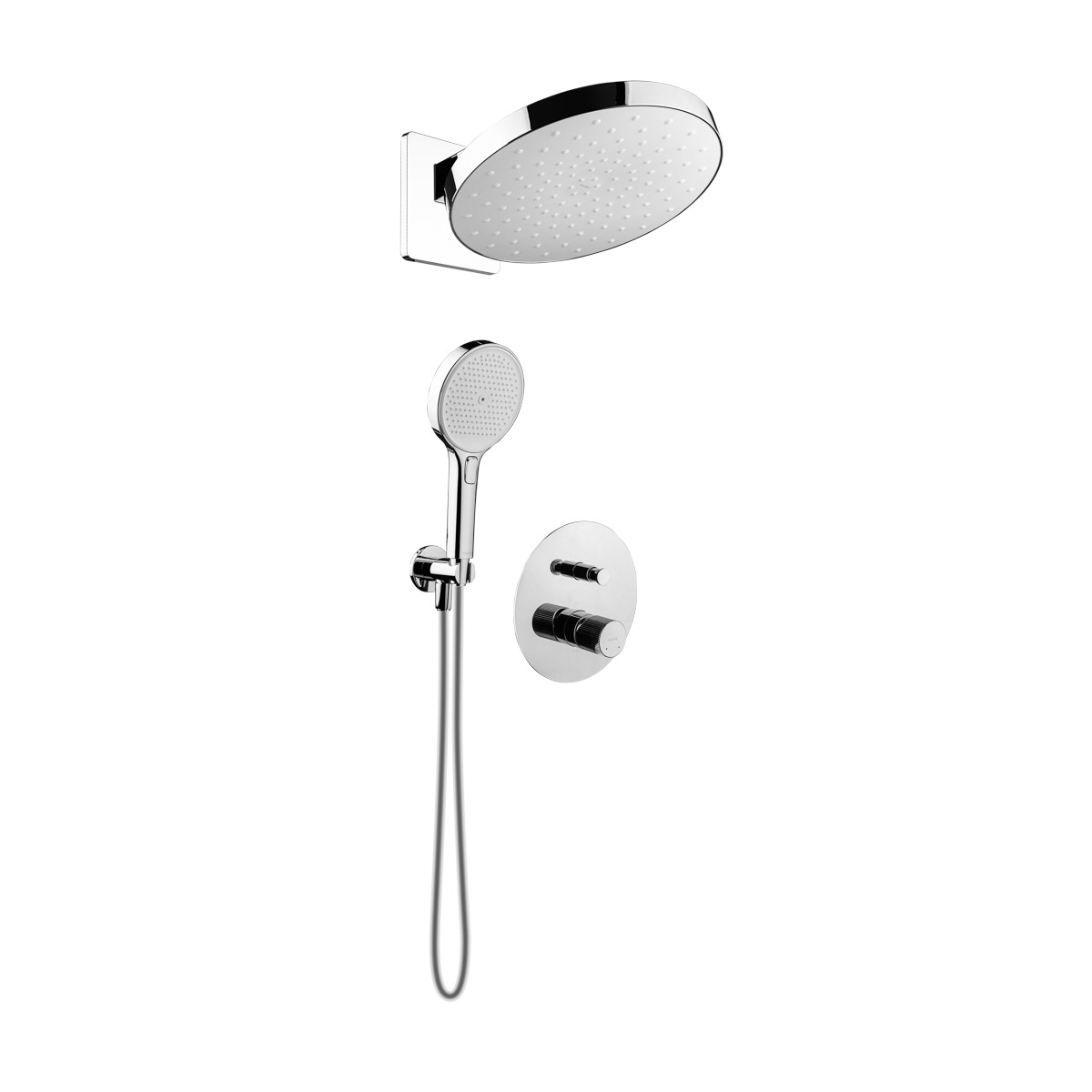 Súprava horná/hlavová sprcha Ksuro 01 16000010, vaňová/sprchová batéria Ksuro 02 13006010, 16002010, 16003010, 19002010, 37200100