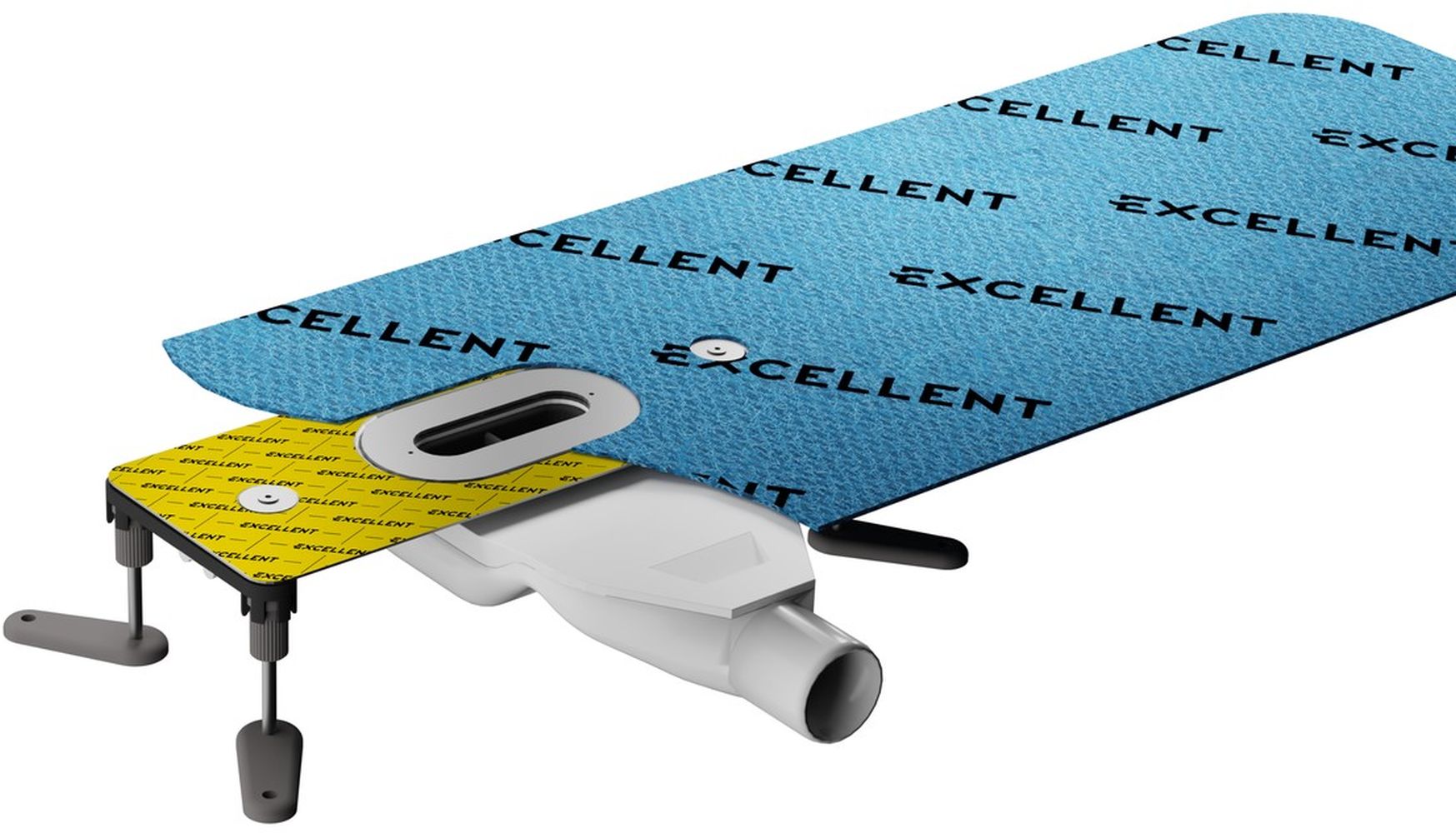 Excellent Stilio lineárna odtoková základňa 70 cm INEX.1525.B01