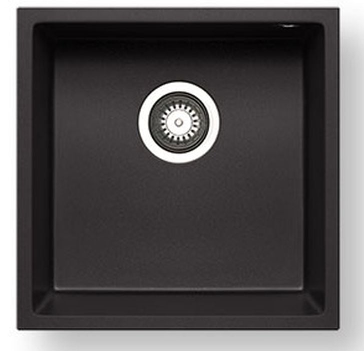 Pyramis Tetragon závesný drez 40x40 cm čierna 070229811