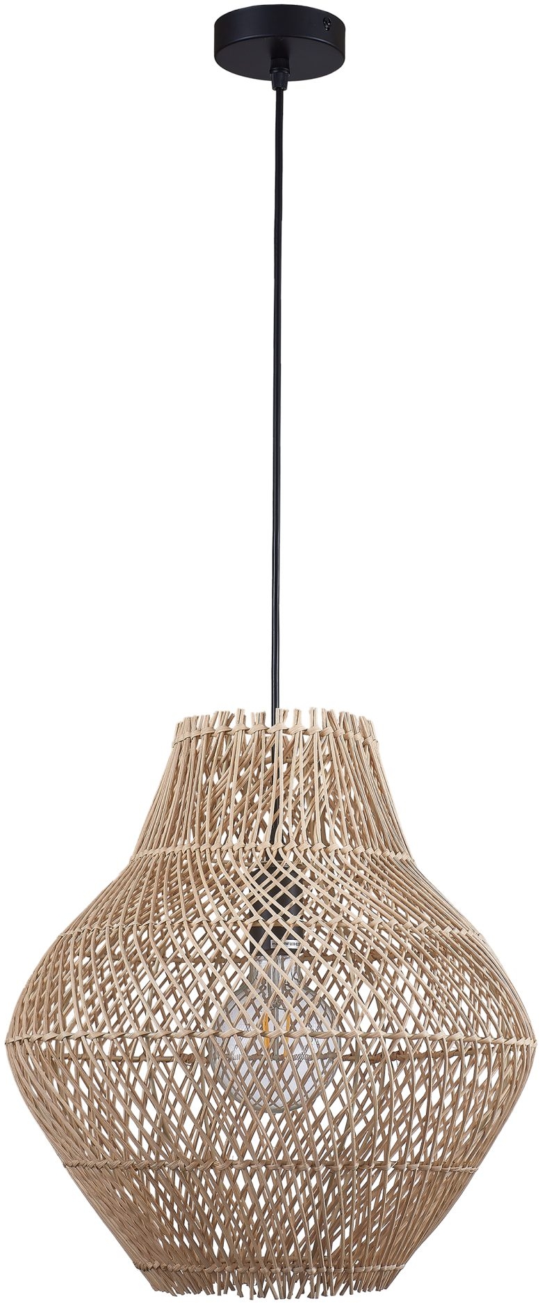 Goldlux Ontake závesné svietidlo 1x20 W čierna-béžová 330420