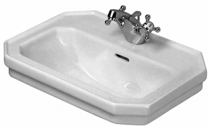 Duravit Seria 1930 umývadlo 50x36.5 cm klasické umývadlo biela 07855000001