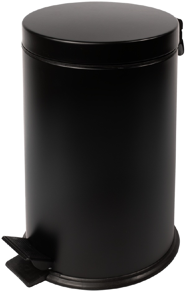 Faneco Hit Black odpadkový kôš 12 l čierna WBP12JBL