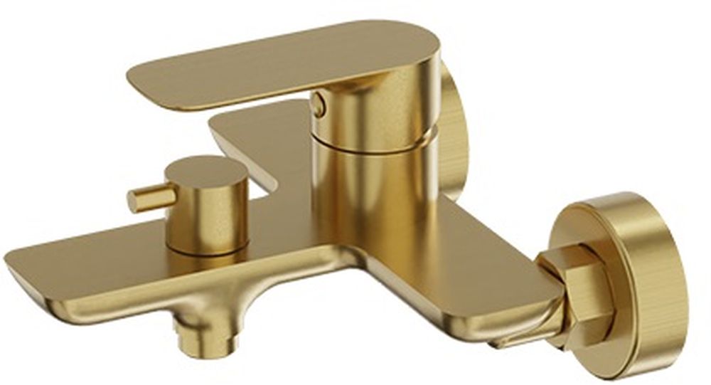 LaVita Spark vaňová/sprchová batéria nástenná zlatá 5900378341741