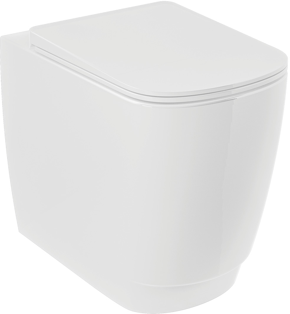 Kludi Resa S wc misa stojace bez oplachovacieho kruhu s vírivým splachovaním biela lesklá 27WCB0343