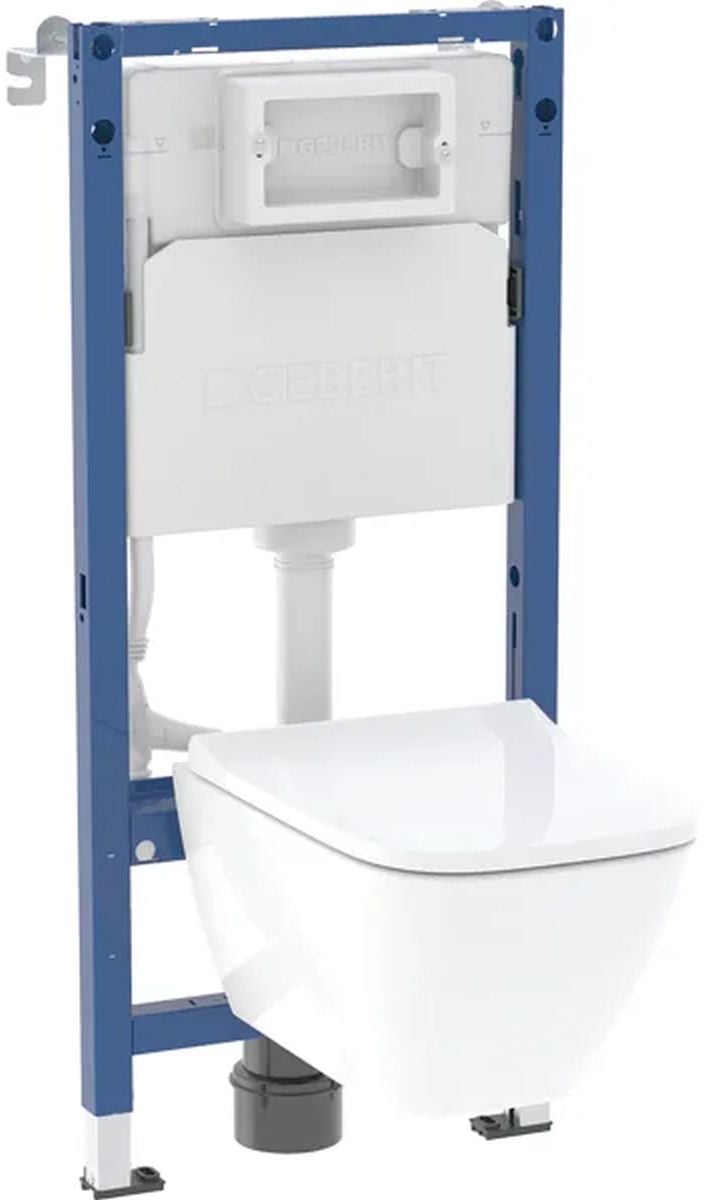 Geberit Duofix Basic súprava wc rám s misou a sedadlom 118.348.00.3