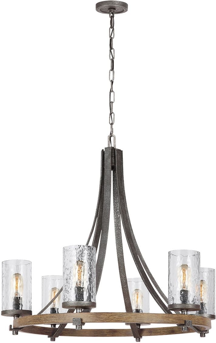 Elstead Lighting Angelo závesné svietidlo 6x60 W železná QN-ANGELO6