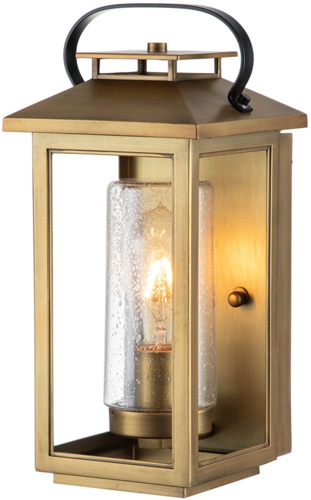 Quintiesse Atwater vonkajšie nástenné svietidlo 1x60 W mosadzná QN-ATWATER-S-PDB