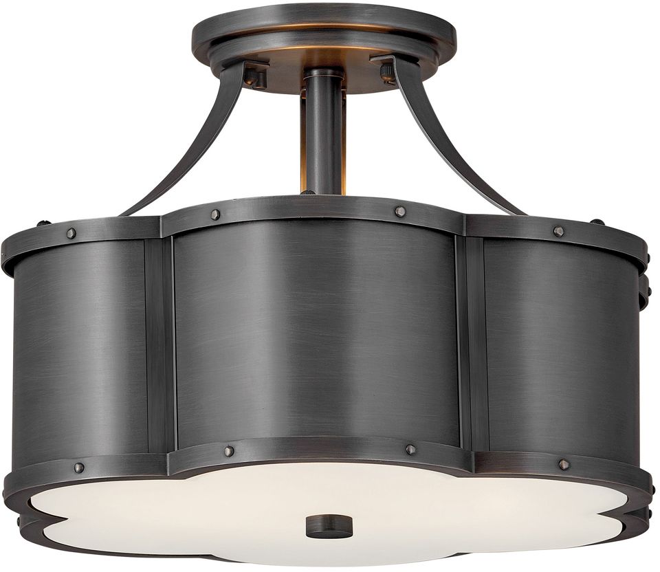 Quintiesse Chance stropné svietidlo 2x60 W čierna QN-CHANCE-SF-S-BLB
