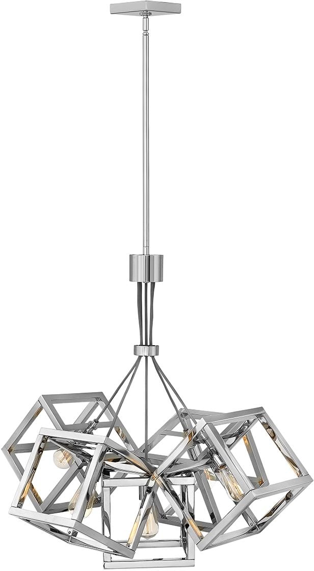 Quintiesse Ensemble závesné svietidlo 5x60 W niklová QN-ENSEMBLE5P-PN