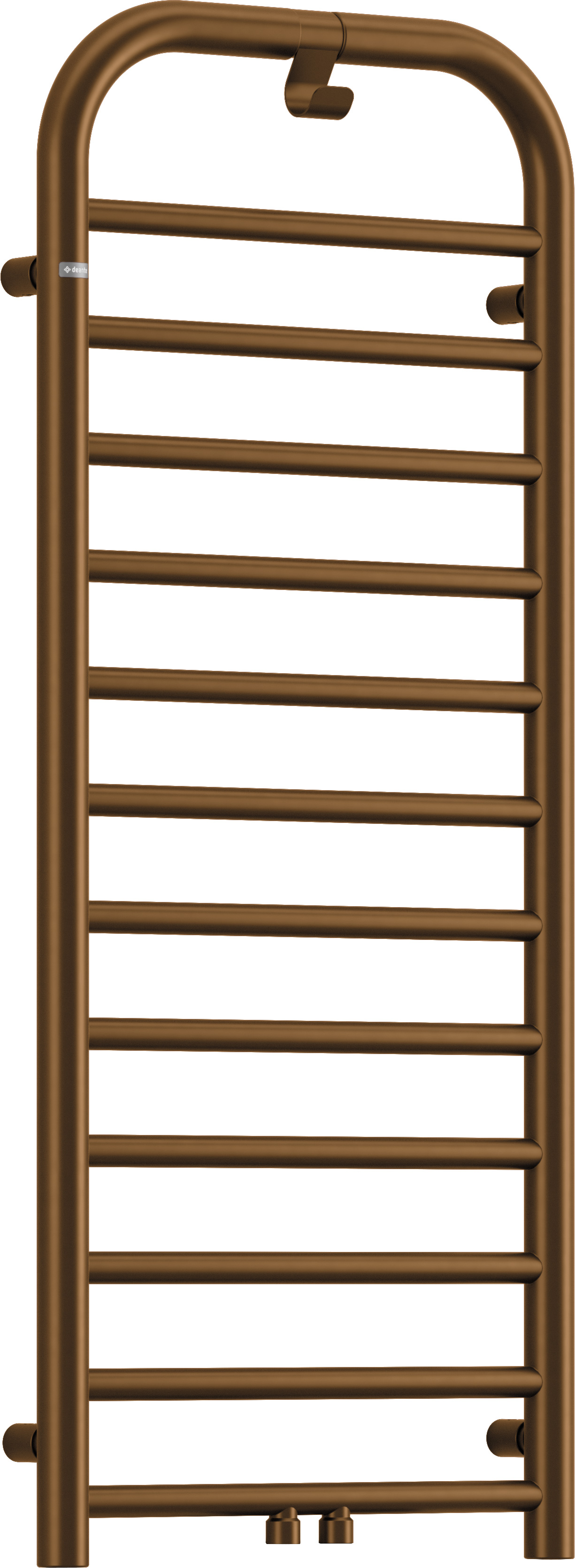 Deante Silia kúpeľňový radiátor rebríkový 121x50 cm béžová/hnedá AGI_CG41