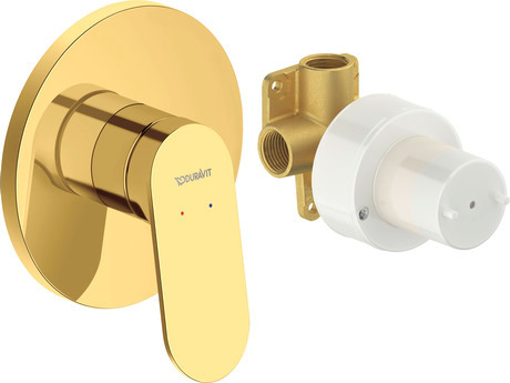 Duravit Wave sprchová batéria podomietková zlatá WA4210007034