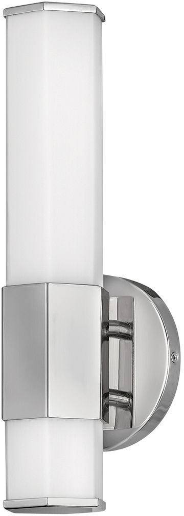 Quintiesse Facet nástenná lampa 1x12 W chrómová-opálová QN-FACET-LED1-PC-BATH