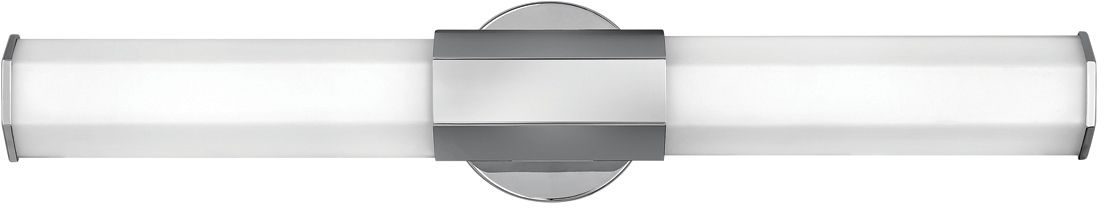 Quintiesse Facet nástenná lampa 2x12 W chrómová-opálová QN-FACET-LED2-PC-BATH
