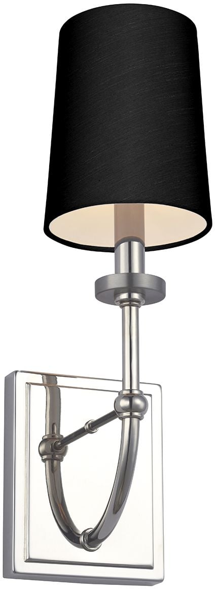 Quintiesse Felixstowe nástenná lampa 1x3 W čierna-chrómová QN-FELIXSTOWE1-A
