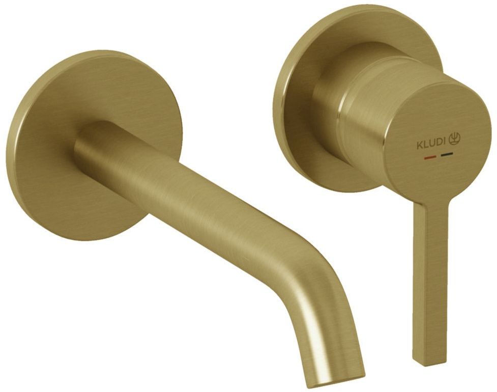 Kludi Nova Fonte Pura umývadlová batéria podomietková zlatá 20244N015