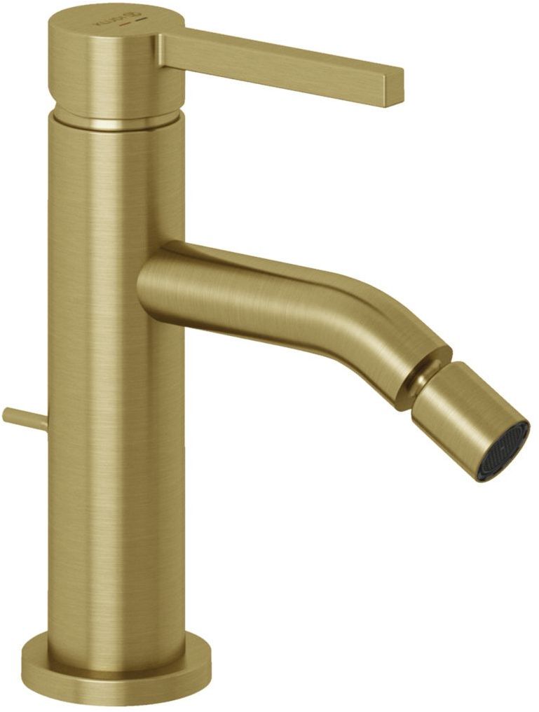 Kludi Nova Fonte Pura bidetová batéria stojánková zlatá 20216N015