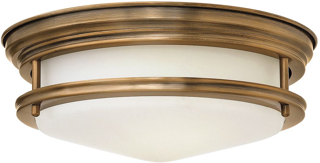 Quintiesse Hadrian stropné svietidlo 2x40 W opálové sklo-hnedá QN-HADRIAN-FS-BR-OPAL