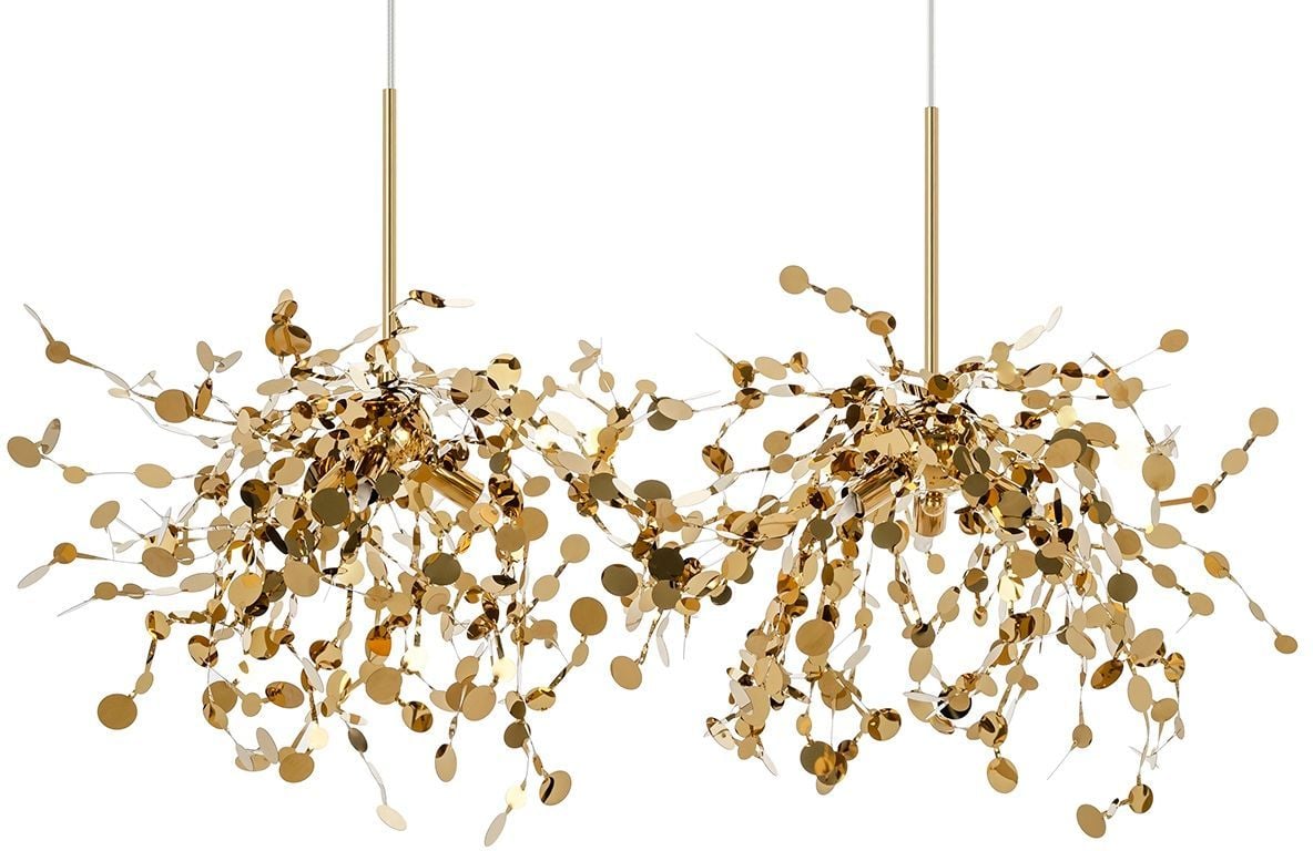 King Home Monete závesné svietidlo 6x30 W zlatá MSE1501100460