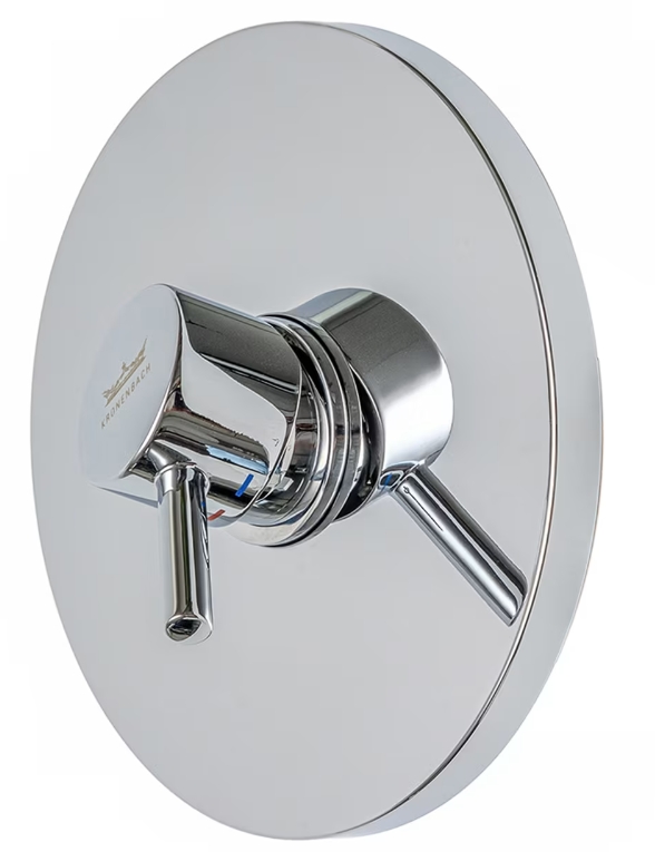 Súprava sprchová batéria Kronenbach Lima 2.0 100.2202CRKB, podomietkové teleso batérie Kronenbach Universal 01800180 KB