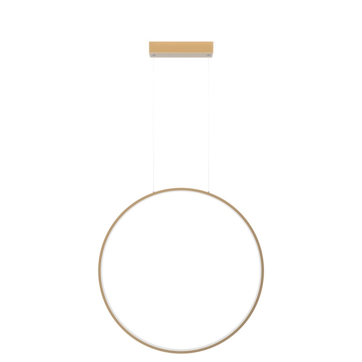 Light Prestige Mirror závesné svietidlo 1x33 W zlatá LP-999/1P S GD CCT