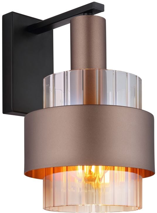 Globo Lighting Milley nástenná lampa 1x60 W jantárová 15560WA
